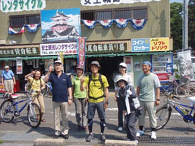 琵琶湖サイクリング